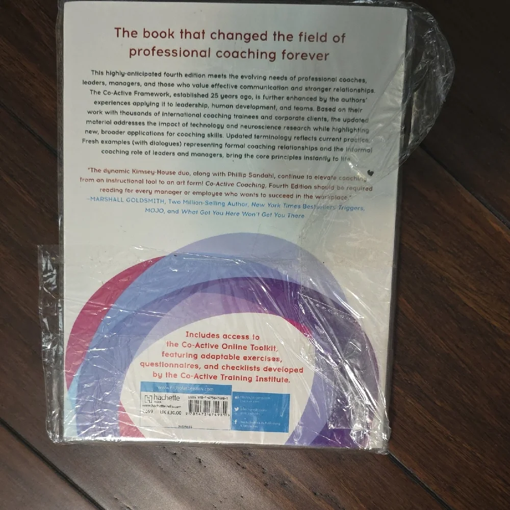 Co-Active Coaching Fourth Edition Book - Picture 2 of 2